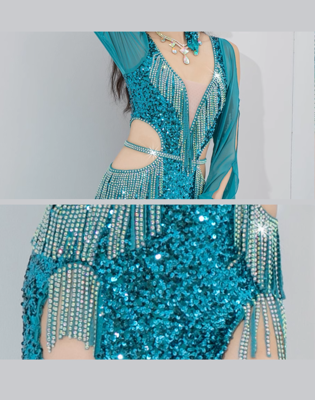 送料無料】 即納 ベリーダンス バラディドレス 衣装 ベリーダンス衣装