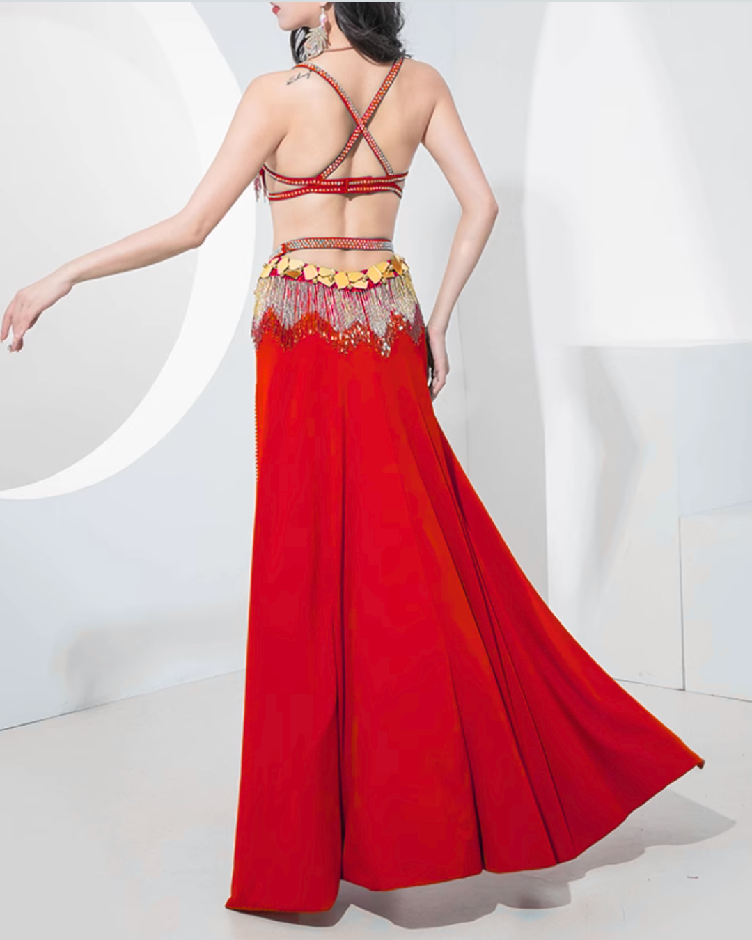 送料無料】 即納 ベリーダンス オリエンタル 衣装 ベリーダンス衣装