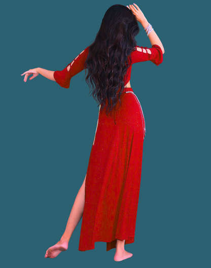 送料無料】即納 ベリーダンス レッスン着 レッスンウェア セットアップ