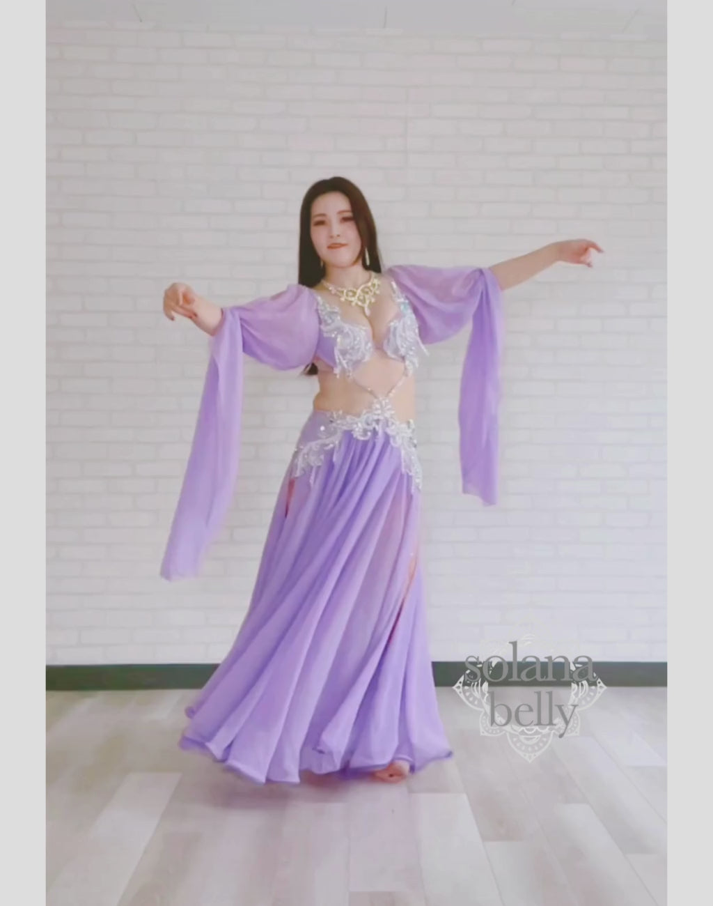 コーラルピンク ベリーダンス セットアップ ベリーダンス セットアップ