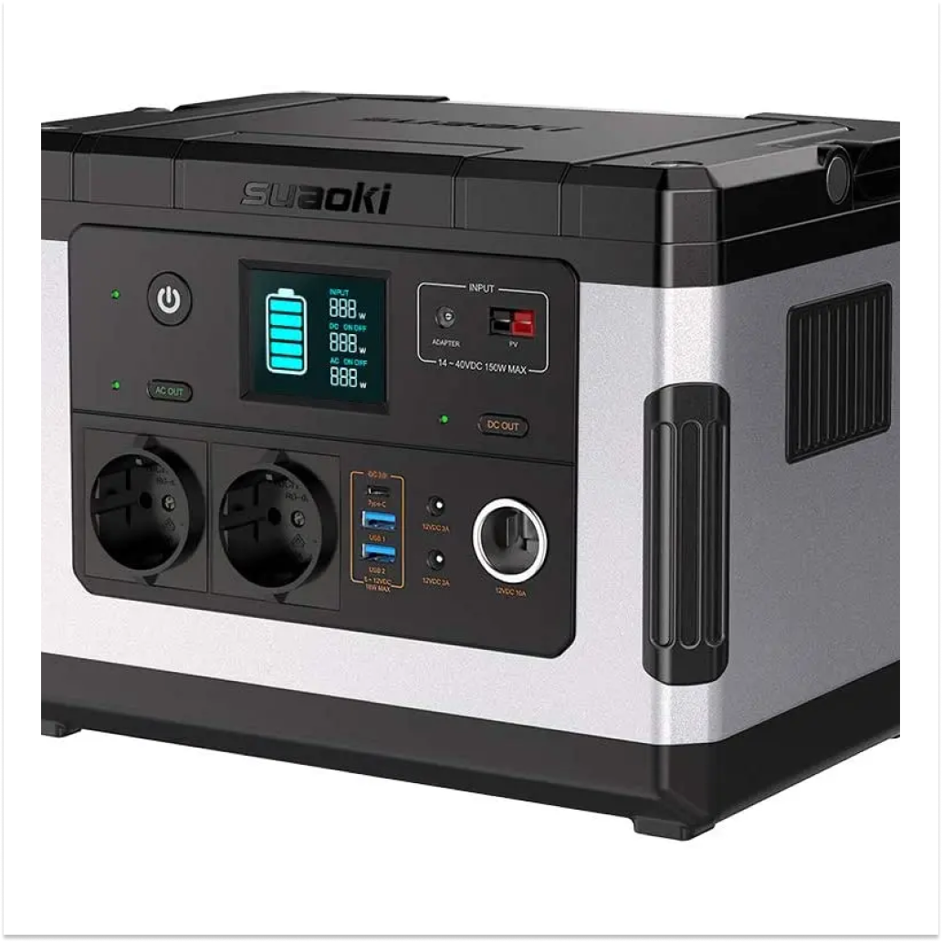 PowerOak / SUAOKI G500 500WH 300 Watt - Solar-Generatoren.de