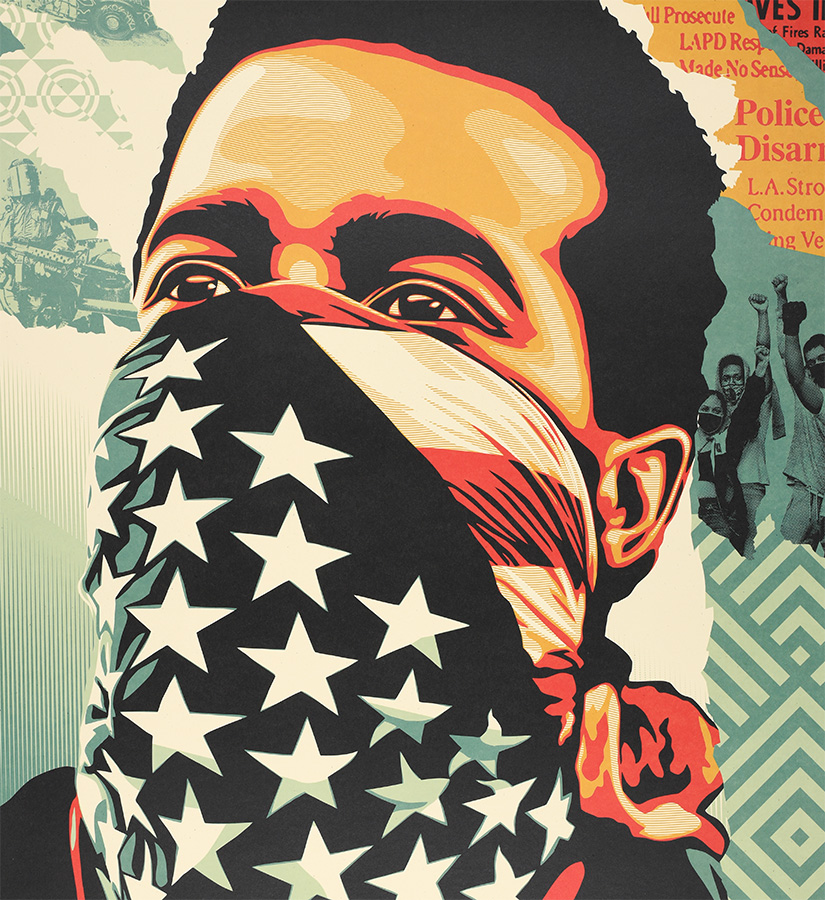 Shepard Fairey (Obey) - American rage - Artwork - Print