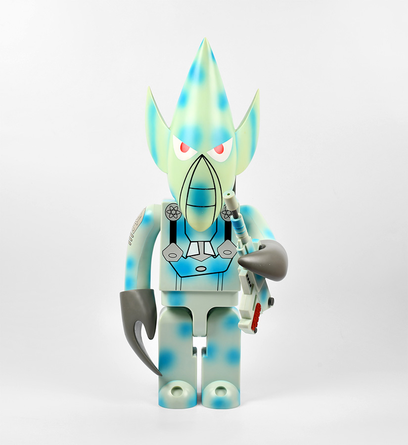 Futura 2000 - Unkle Pointman Kubrick 1000% (blue camo)