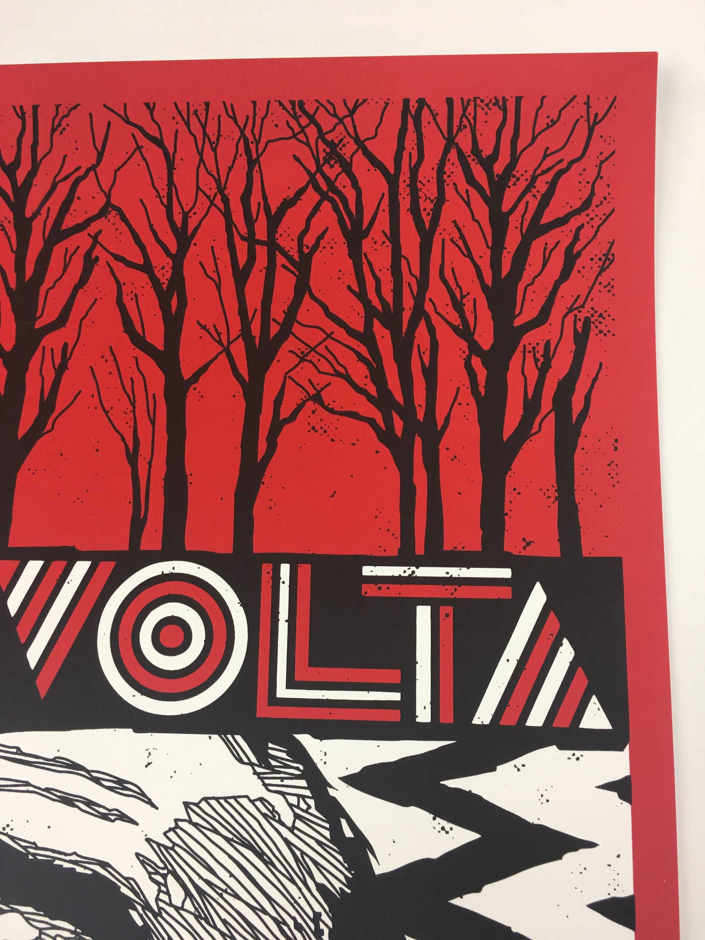 The Mars Volta - 2008 Todd Slater Poster Baltimore, MD Ram's Head