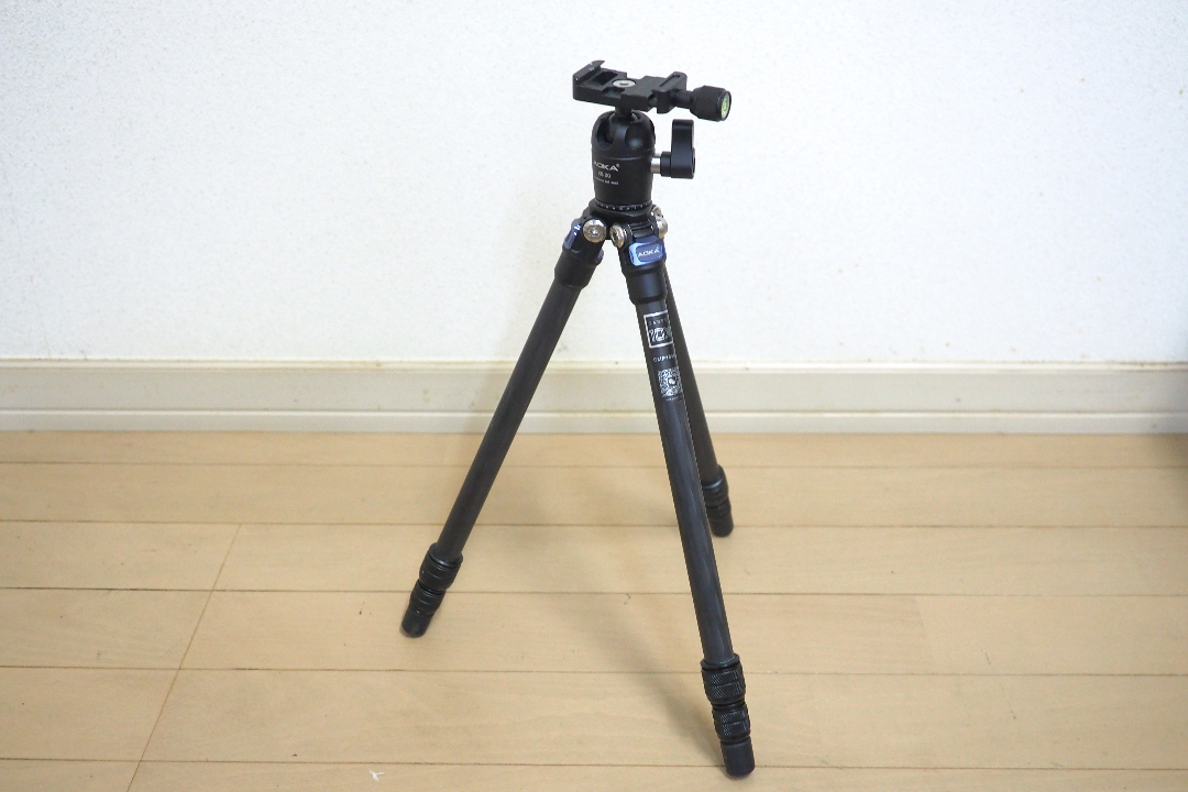 レビュー】『AOKA：CMP163CL』超軽量なカーボン三脚 | ぼっちと孤高の