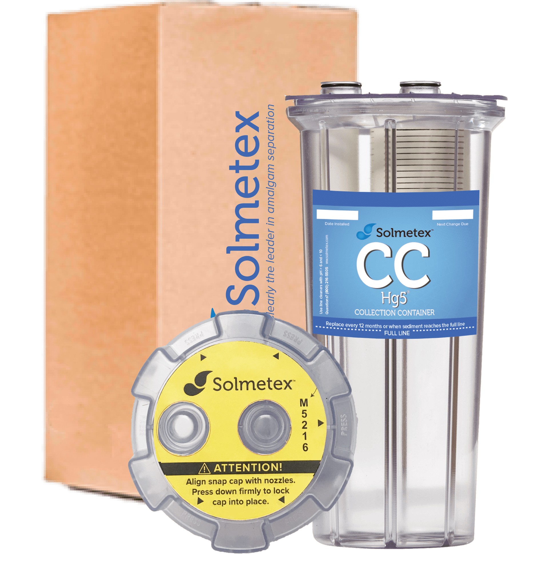 NXT Hg5 Amalgam Separator Product Images - Solmetex