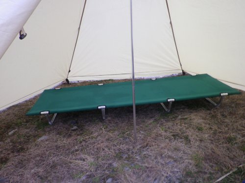 ボイジャーコットで涼しく寝る | おっさんソロキャンプ道