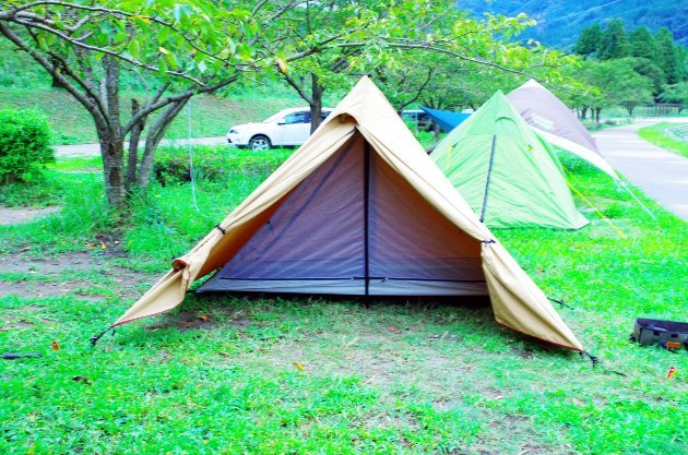 テンマクデザインのパンダTC初張りキャンプヘGO!！ | おっさんソロ