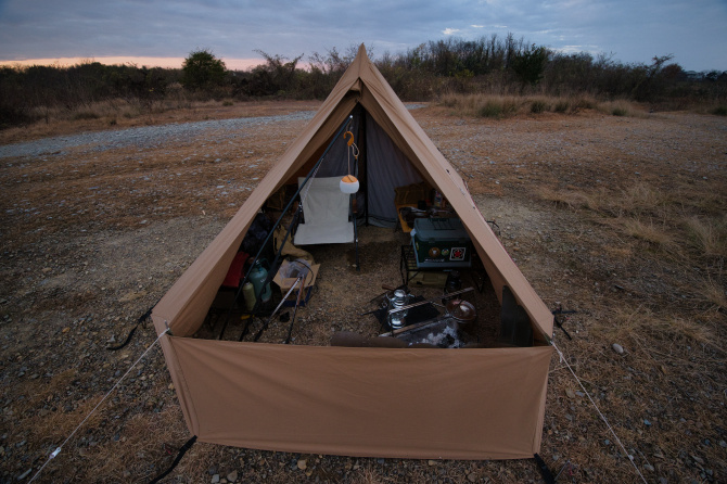 パンダTC専用の最強陣幕”フロントヤード170TC”を紹介します | おっさん