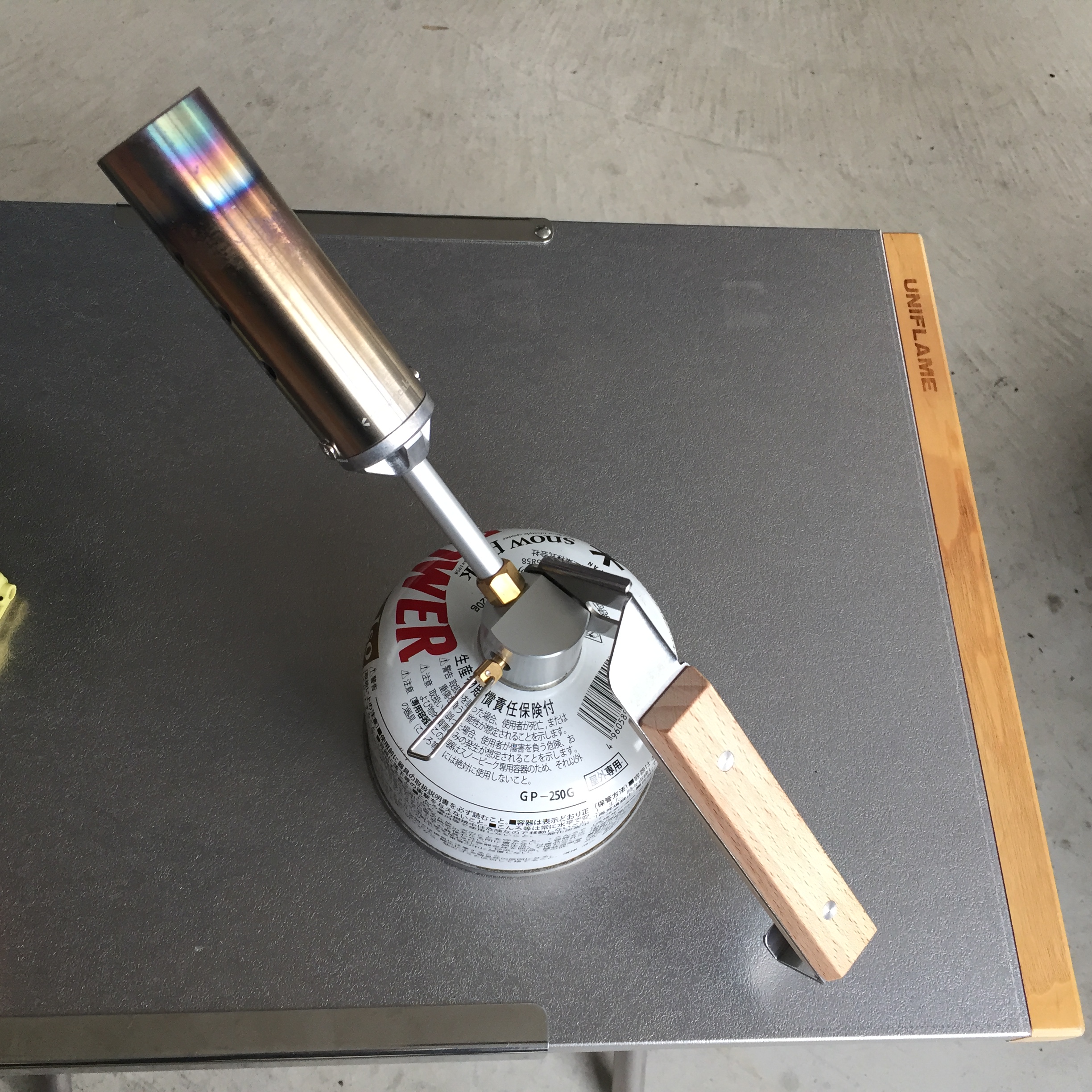 Snow Peak フォールディングトーチ（Folding torch）のレビュー | ソロニワ