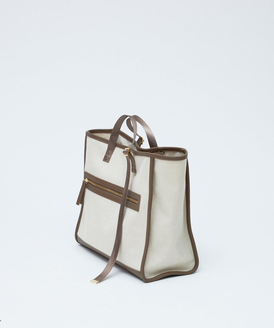 Bi-Color Canvas Tote Bag : M size – Solpresa