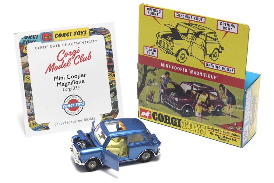 corgi NO485ミニクーパーカントリー、1965年製 corgi NO485ミニ