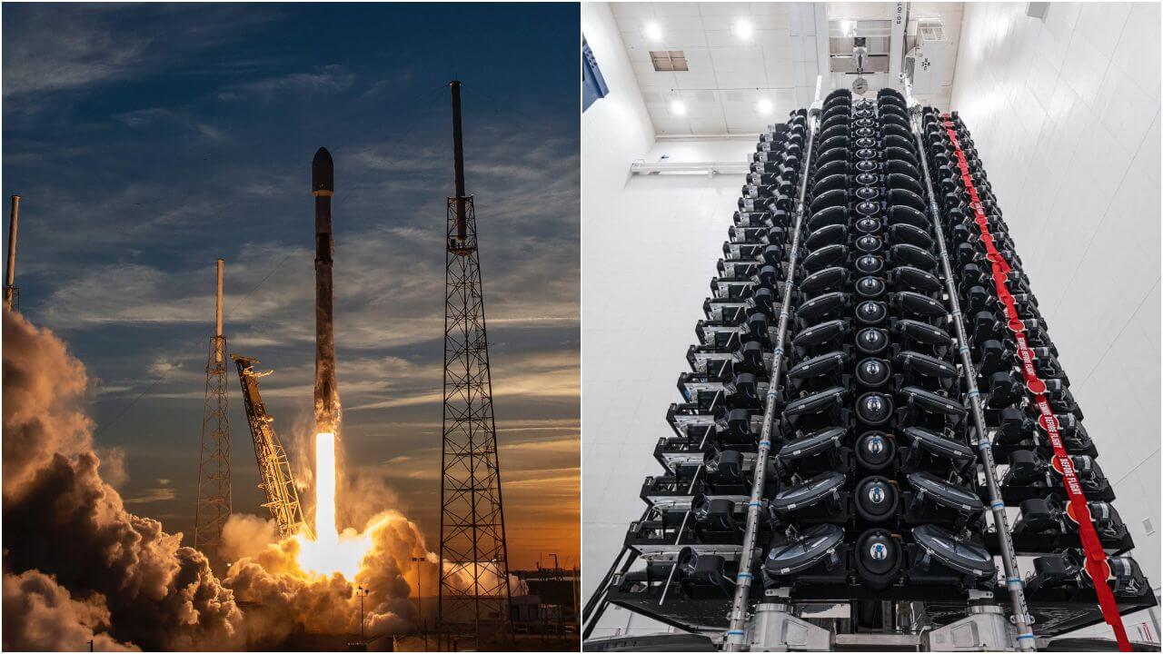 スペースX、第2世代スターリンク衛星「V2 Mini」の初打ち上げに成功