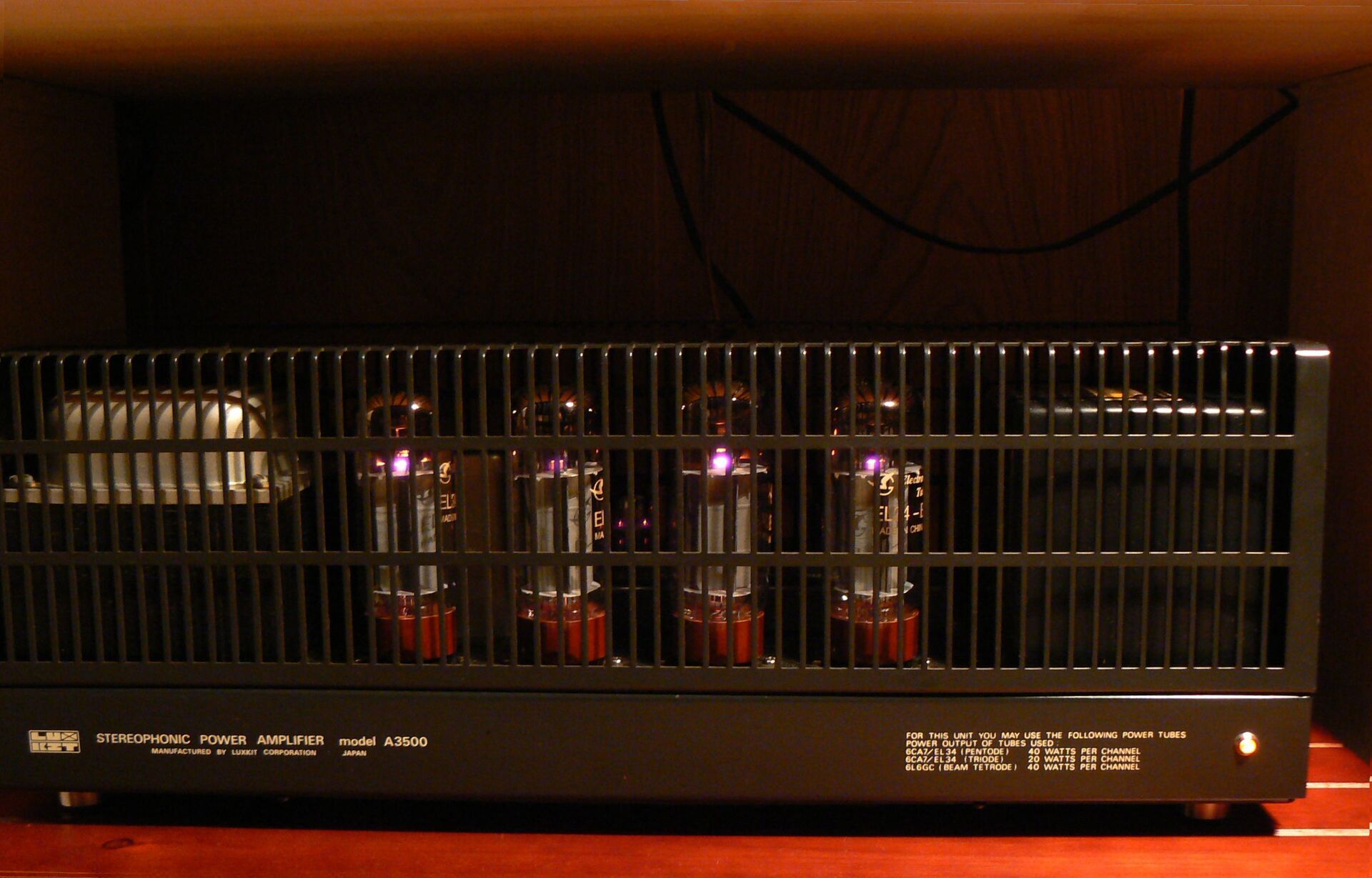 真空管アンプ A3500: ♫そらへいの音楽館♬