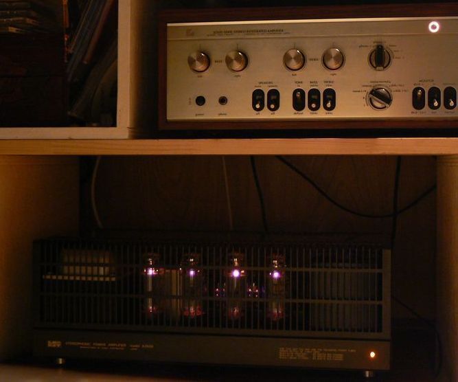 真空管アンプ A3500: ♫そらへいの音楽館♬