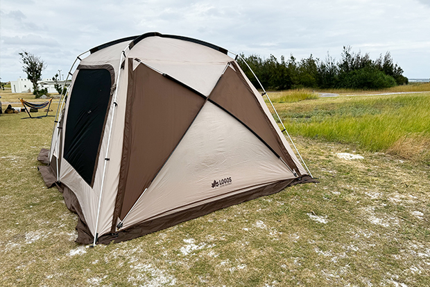 ロゴス 2ルームテント Tradcanvas PANELドゥーブルXL | テント・タープ