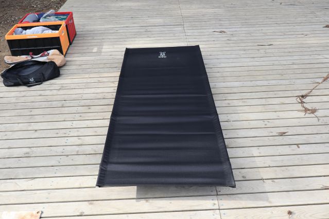 DODバッグインベッド｜軽量でオススメ！バックに入るキャンプ用コット