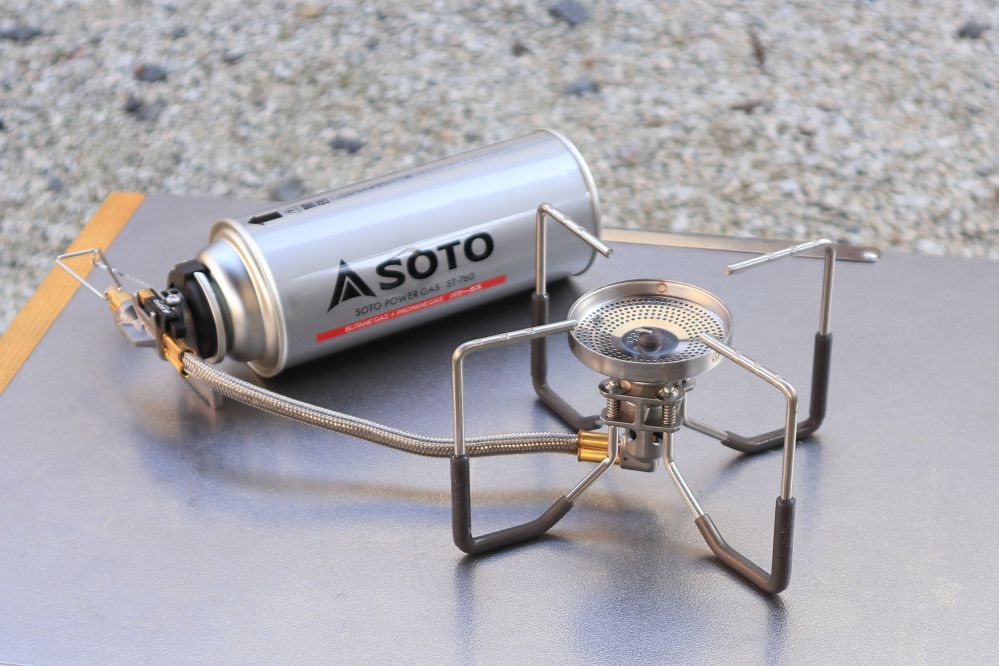 SOTO】レギュレーターストーブ FUSION|分離型ストーブの名作！大型