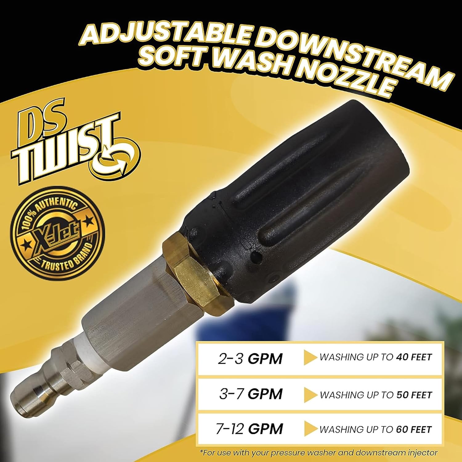 X-Jet M5DS Twist 7-12 GPM – Southeast Softwash