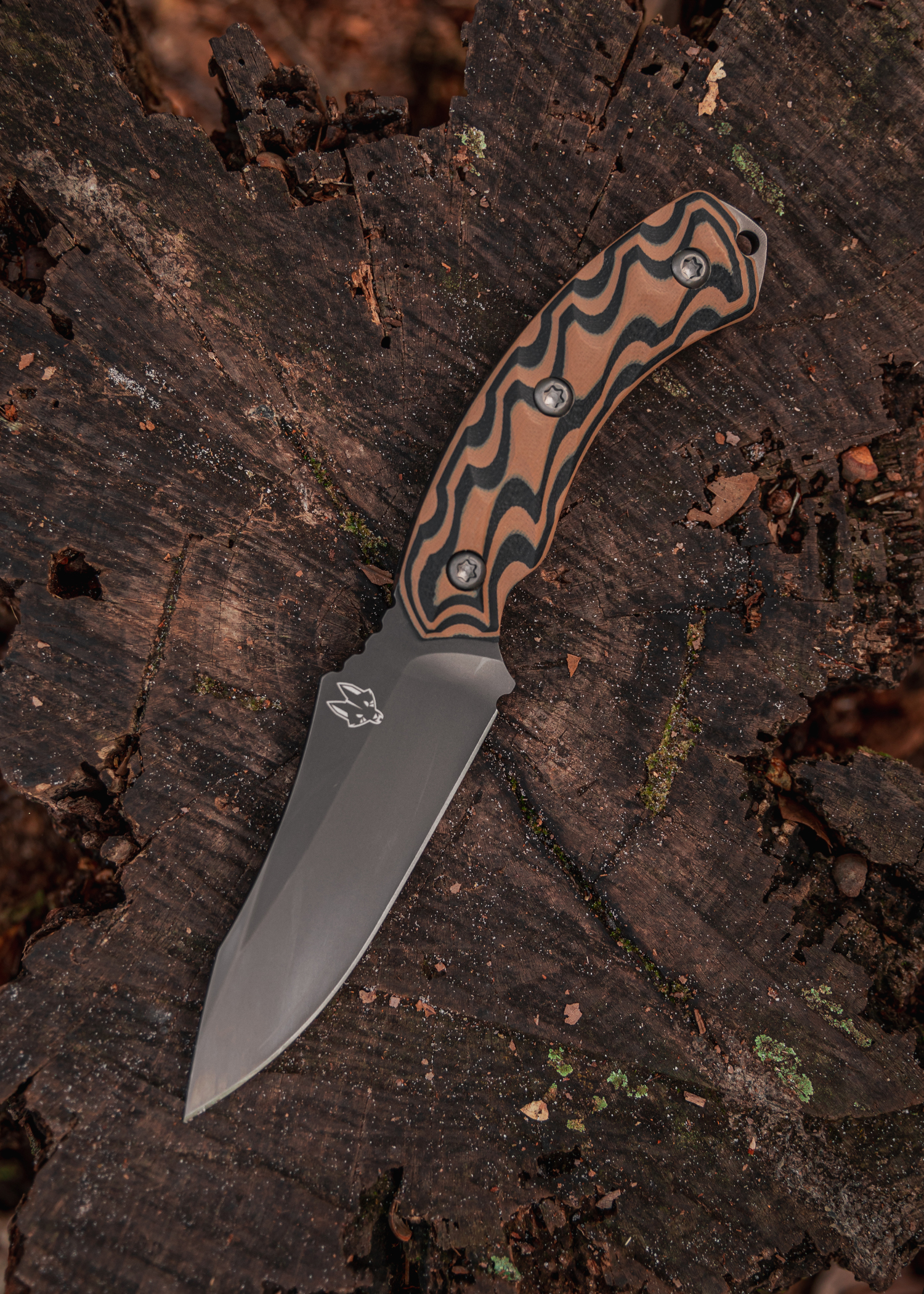 Jackal™ ODG G10 | Flat Dark Earth Drop Point, FDE Sheath | Zac