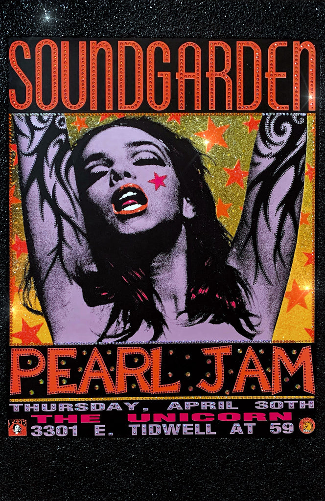 Soundgarden Pearl Jam The Unicorn Frank Kozik 1992 – South Fir Street