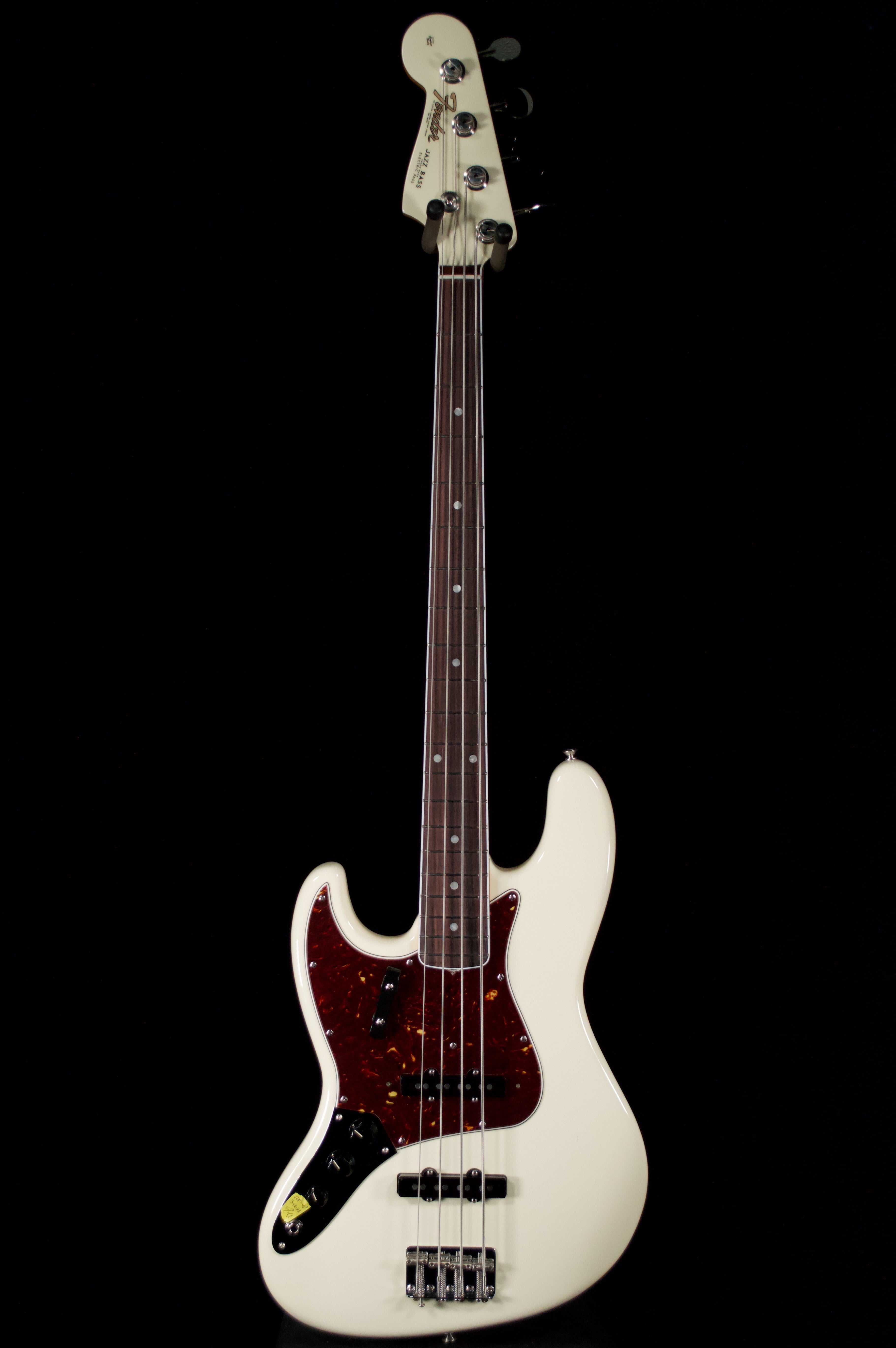 ✓ Fender American Vintage 2 lefty 1966 Jazz Bass White on sale