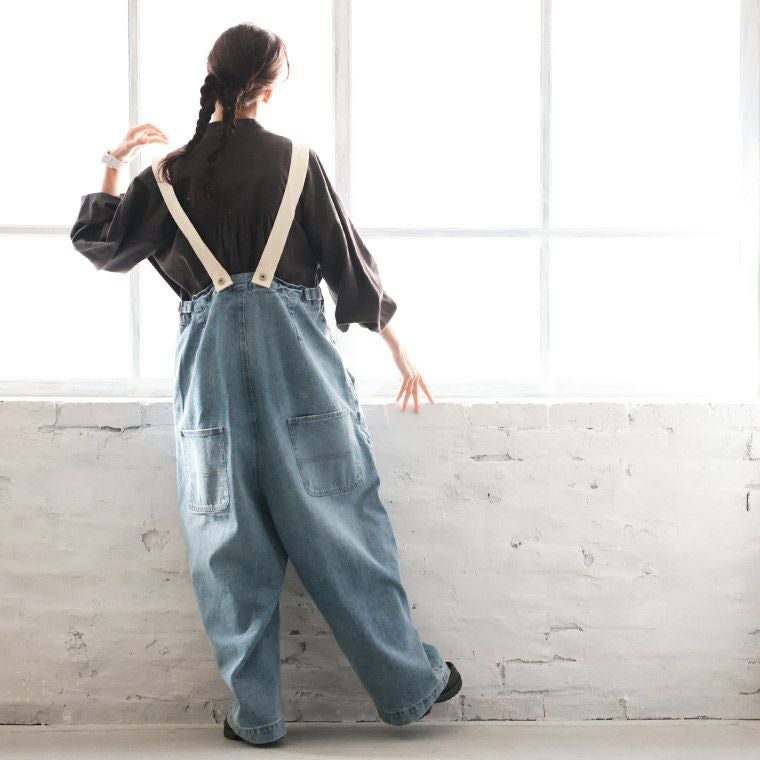 サスペンダーなデニムのサロペット | soulberry