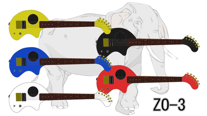 ZO-3】アンプ内蔵ゾウさんギター「シリーズ別の特徴・選び方」 | 音家