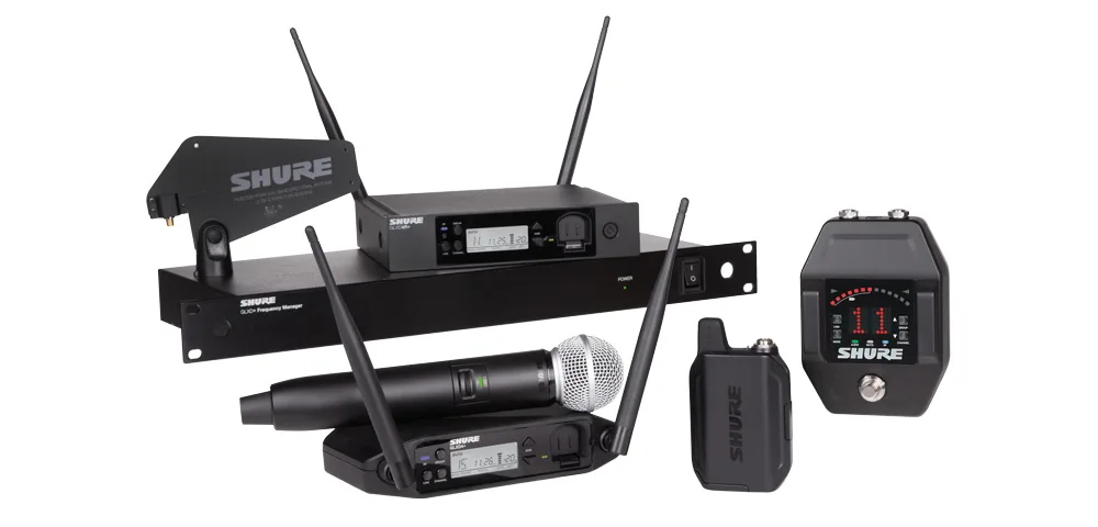 高音質＆安定性抜群！SHURE GLX-D+デジタルワイヤレスシステムが進化し