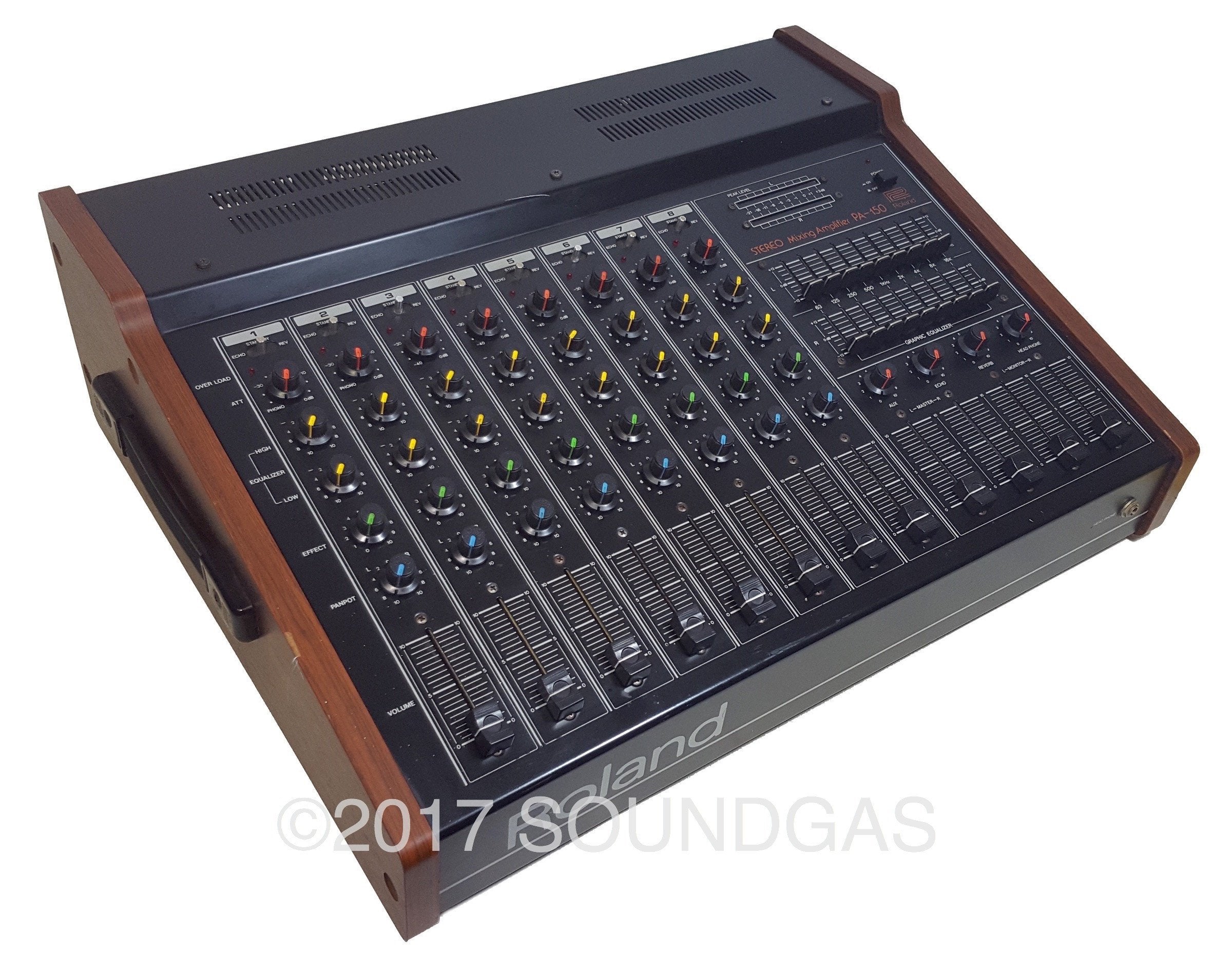 Roland PA-150 Stereo Mixer with Spring Reverb FOR SALE – Soundgas