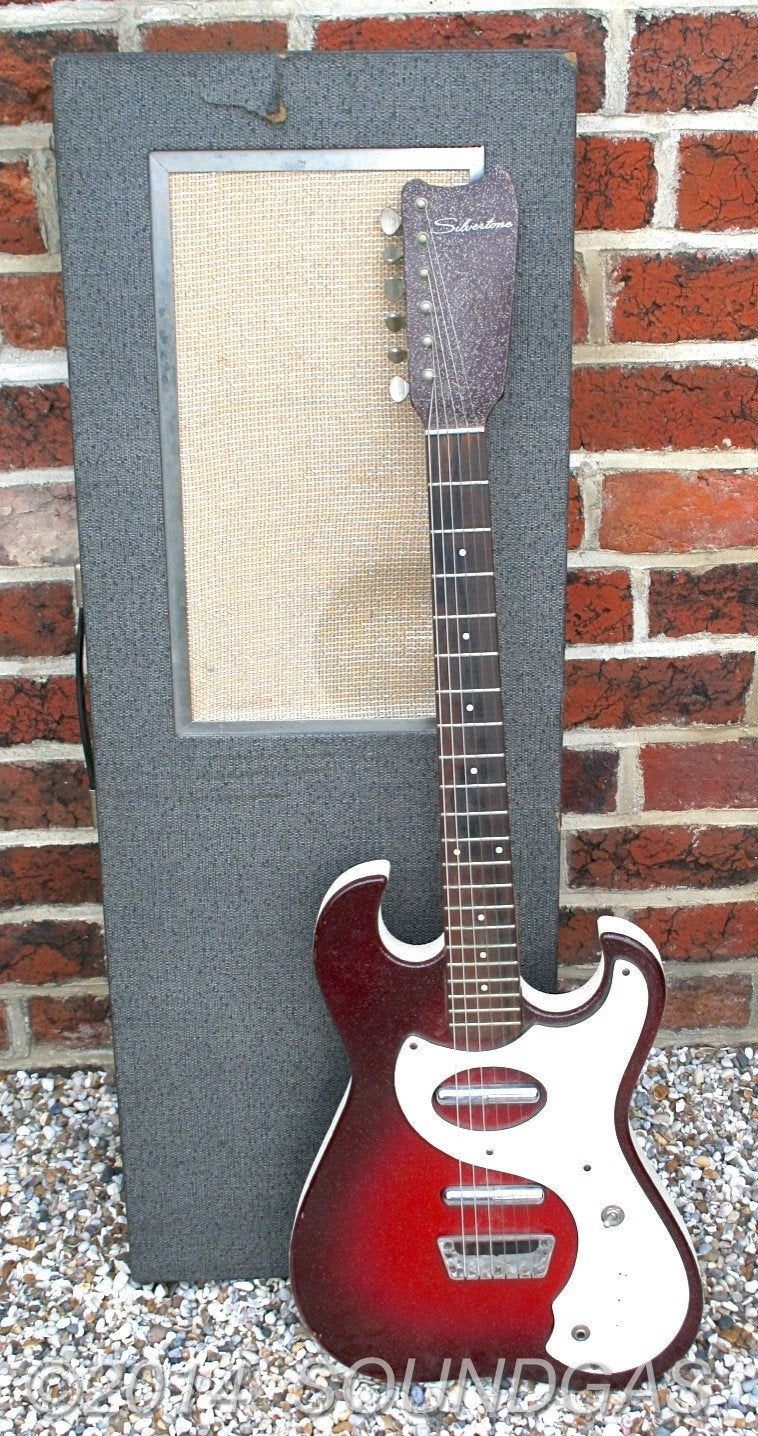 SILVERTONE/DANELECTRO 1457 Amp-In-Case Guitar FOR SALE – Soundgas