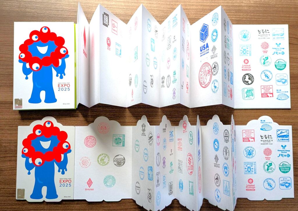 大阪・関西万博 ミャクミャク御朱印帳が！-早和製本株式会社ホームページ