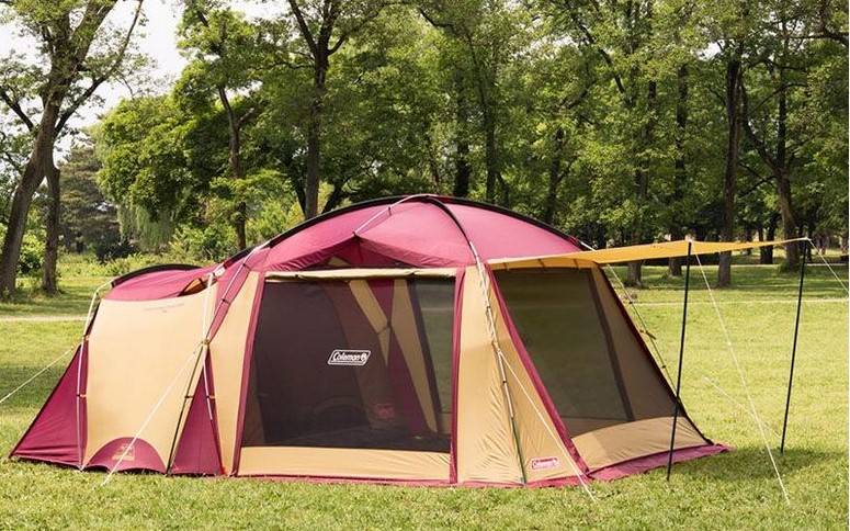 コールマンのタフスクリーン2ルームハウスにバーガンディーが登場