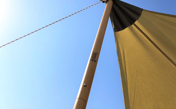 DODのビッグタープポールをレビュー！！キャンプのタープポールはこれ