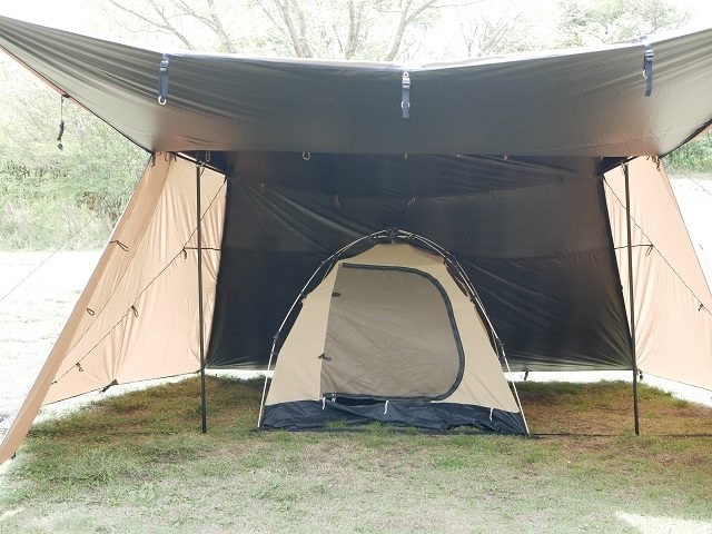 ヘリノックスのテント「Tac.フィールド6.0」をレビュー！こんな大きな