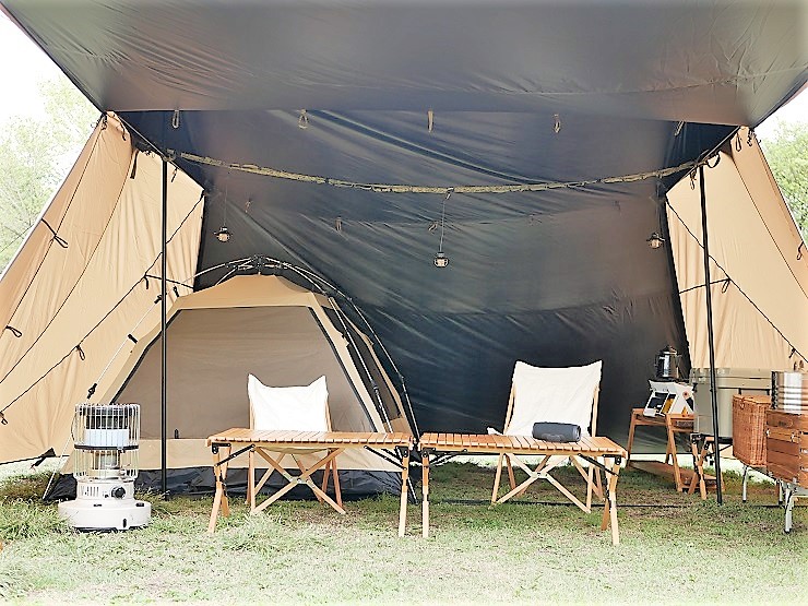 DODのカンガルーテントMをレビュー！ワンタッチテントって実際設営は