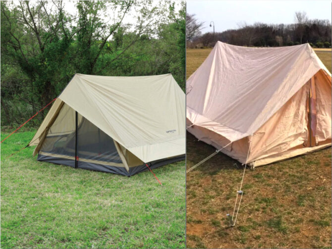 キャプテンスタッグのトレッカーツーポールロッジUVは使いやすさ抜群