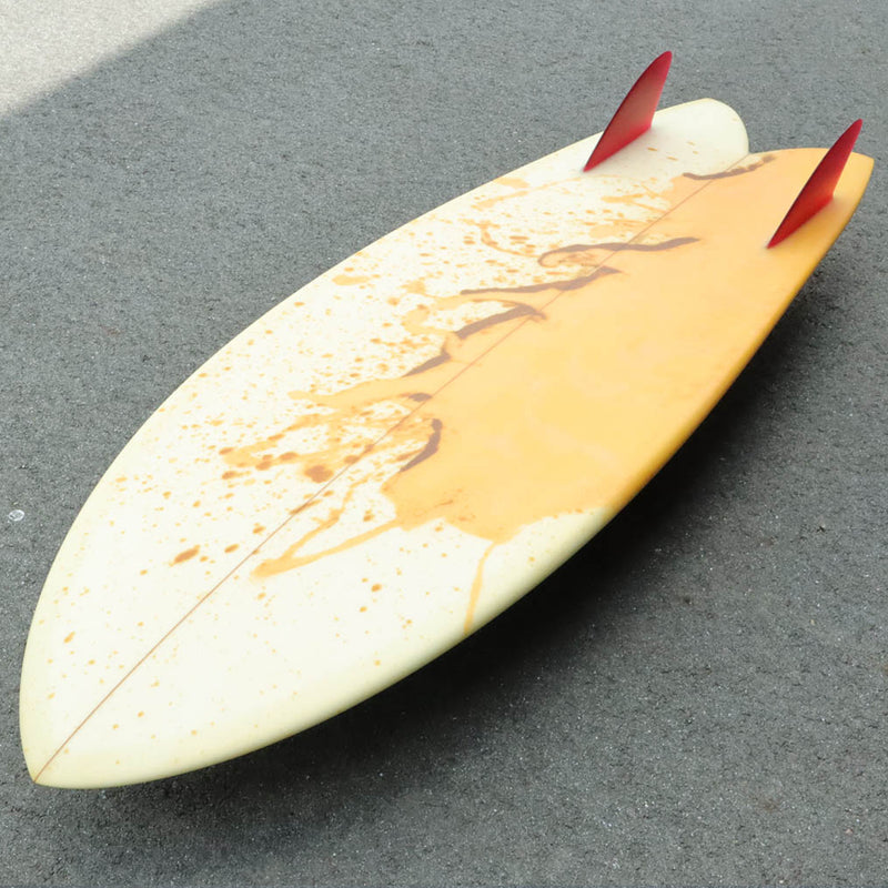 RYAN BURCH SURFBOARDS SQUIT FISH MODEL 5'1” 1/2 《 Pip Order