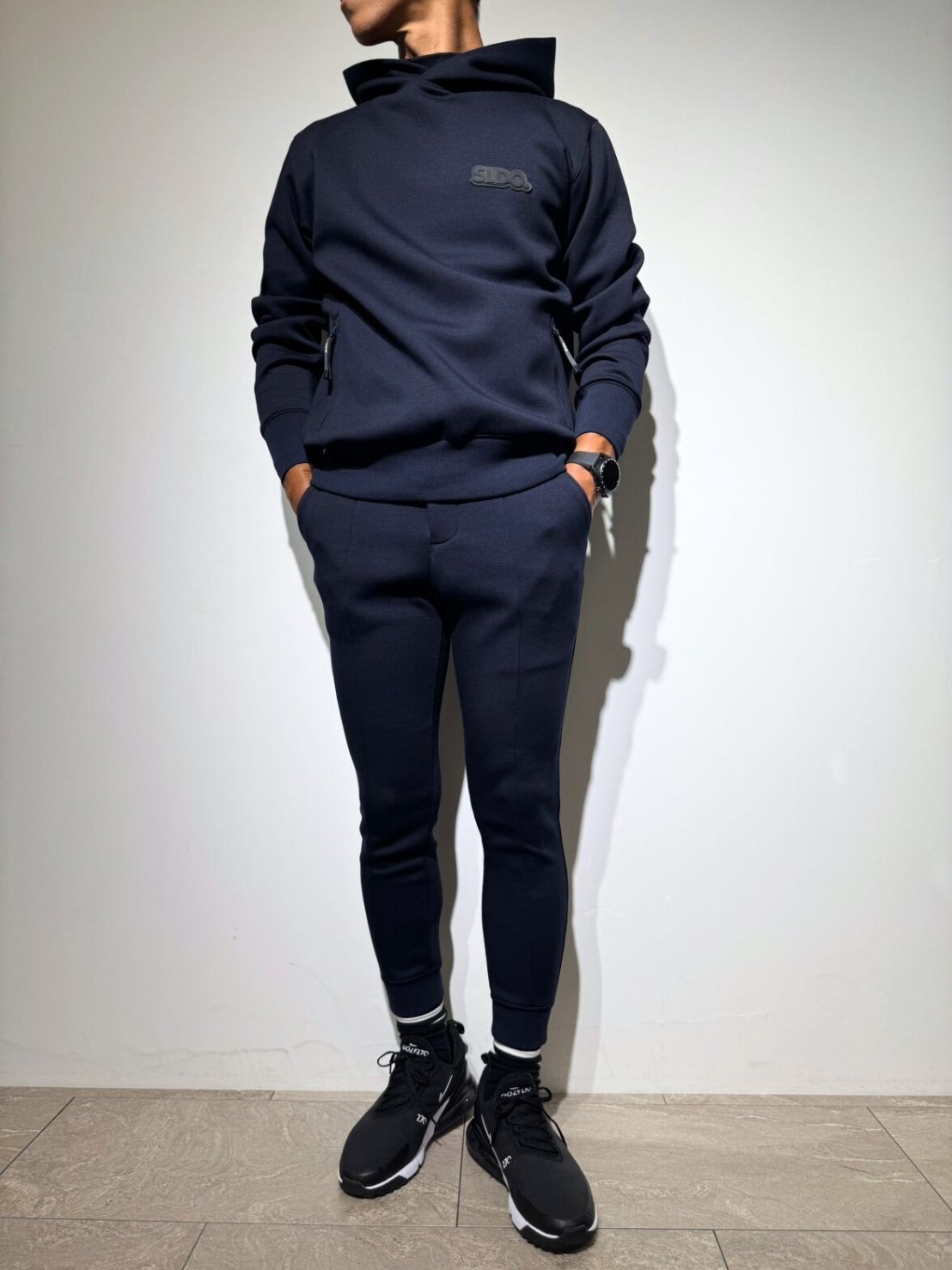 ライト ダブルニット リブパンツ/DARK NAVY (UNISEX) – SLDO.