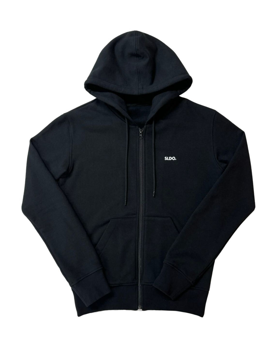EXCLUSIVE】スウェット ジップフーディー/BLACK (UNISEX) – SLDO.