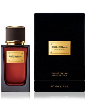 Dolce&Gabbana Velvet Zafferano Eau de Parfum, 3.3 oz. - Macy's