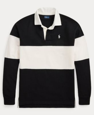Polo Ralph Lauren Women's Color-Blocked Cotton Jersey Rugby Shirt