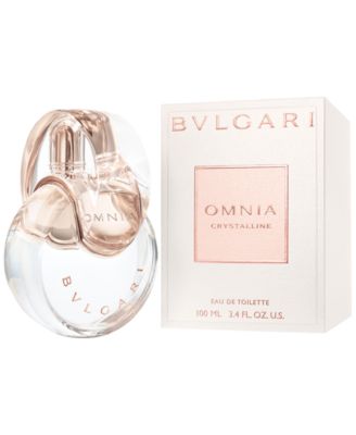 BVLGARI Omnia Crystalline Eau De Toilette, 3.4 oz. - Macy's
