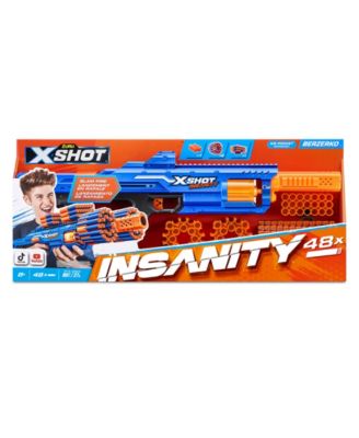 X-Shot Insanity Series 1 Berzerko 8 Shot, 48 Darts - Macy's