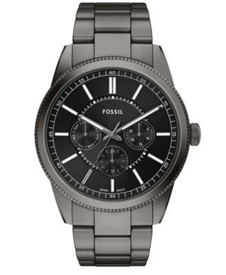 Fossil Men's Pearson Multifunction Gunmetal Stainless-Steel Watch