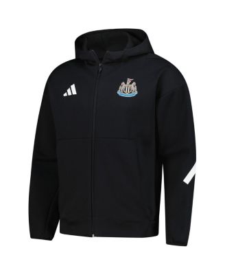 adidas Men's Black Newcastle United 2025/26 Anthem Full-Zip Jacket