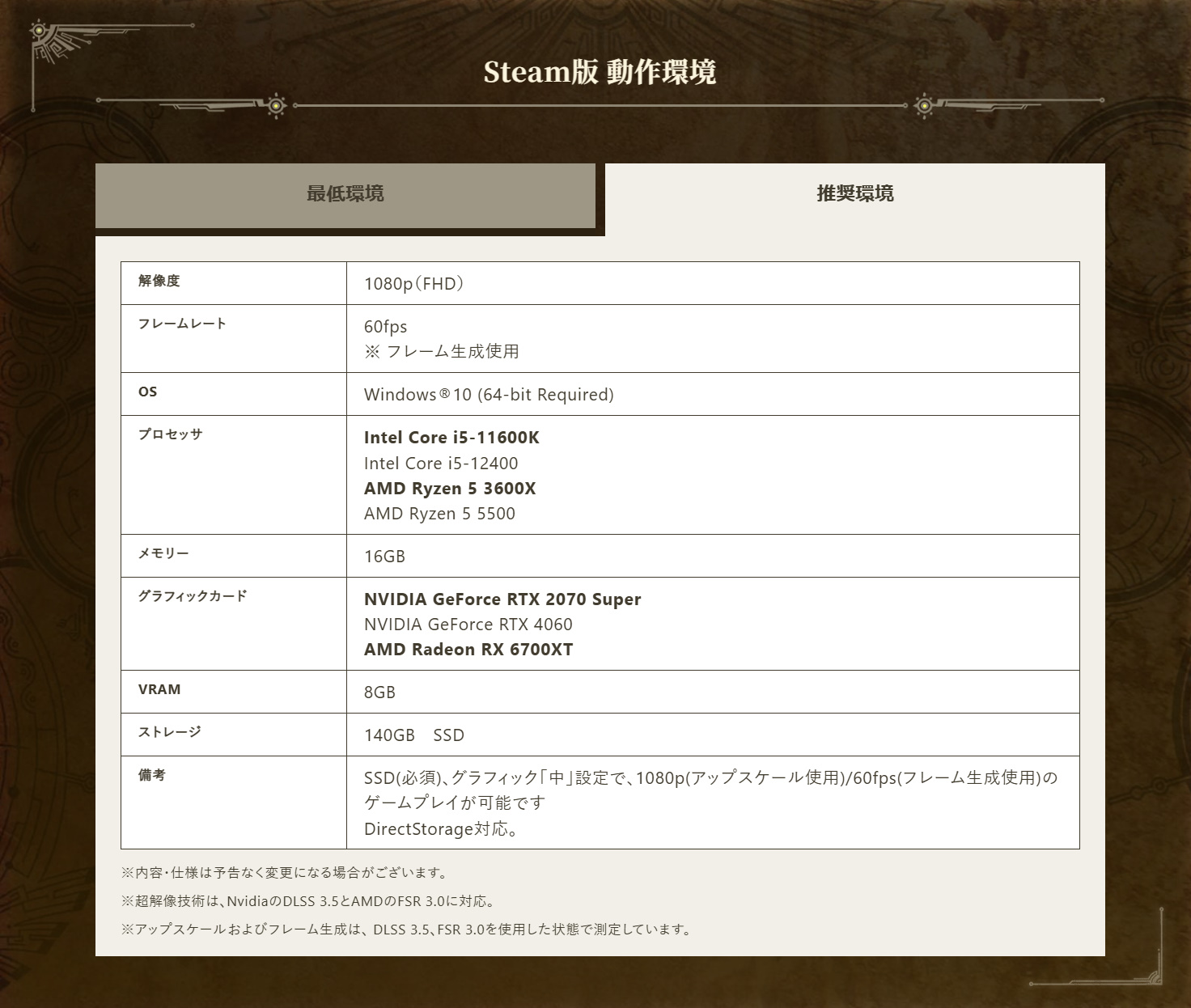 PCでひと狩り行こう！『モンスターハンターワイルズ』を快適に遊べる