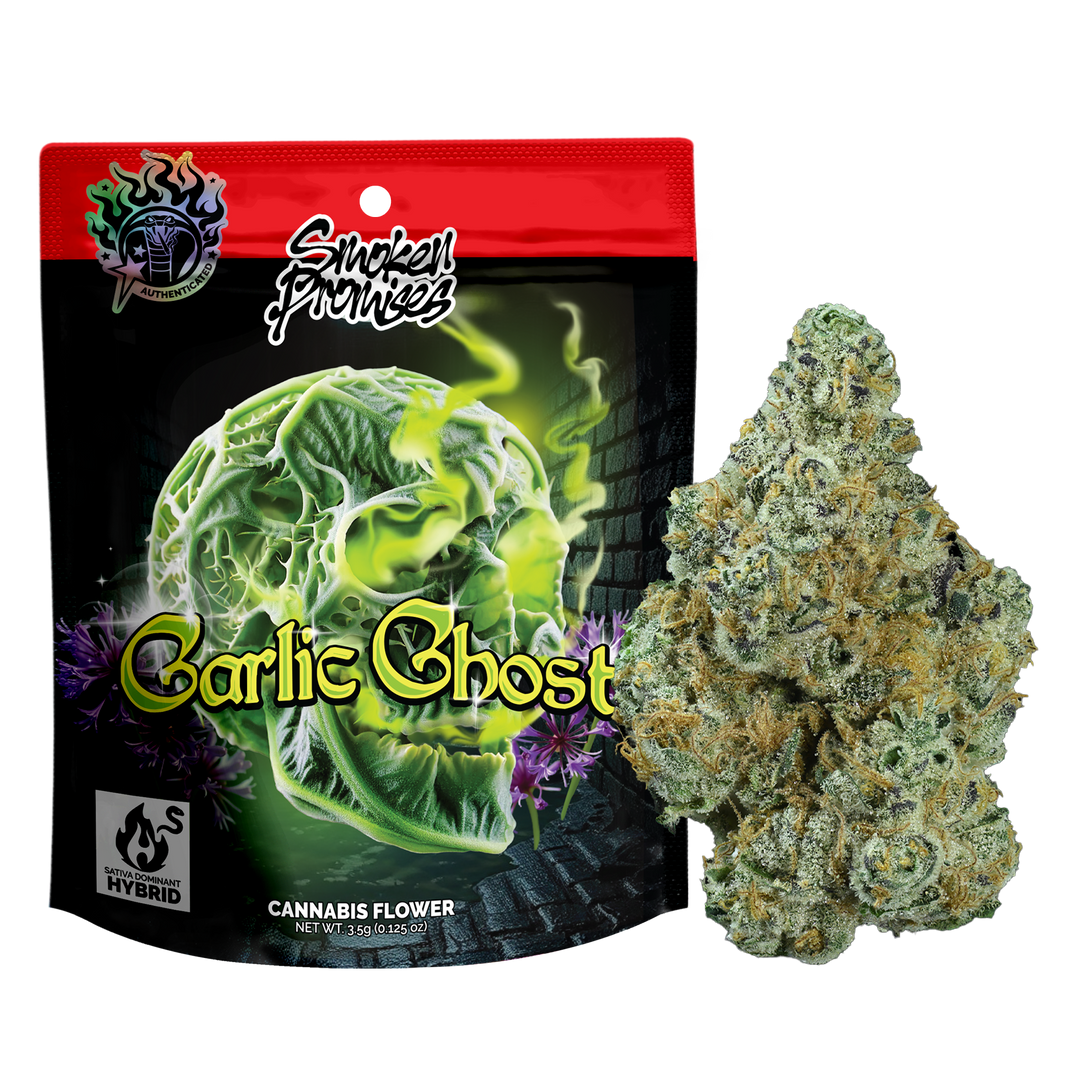 Garlic Ghost Eighth – Smoken Promises