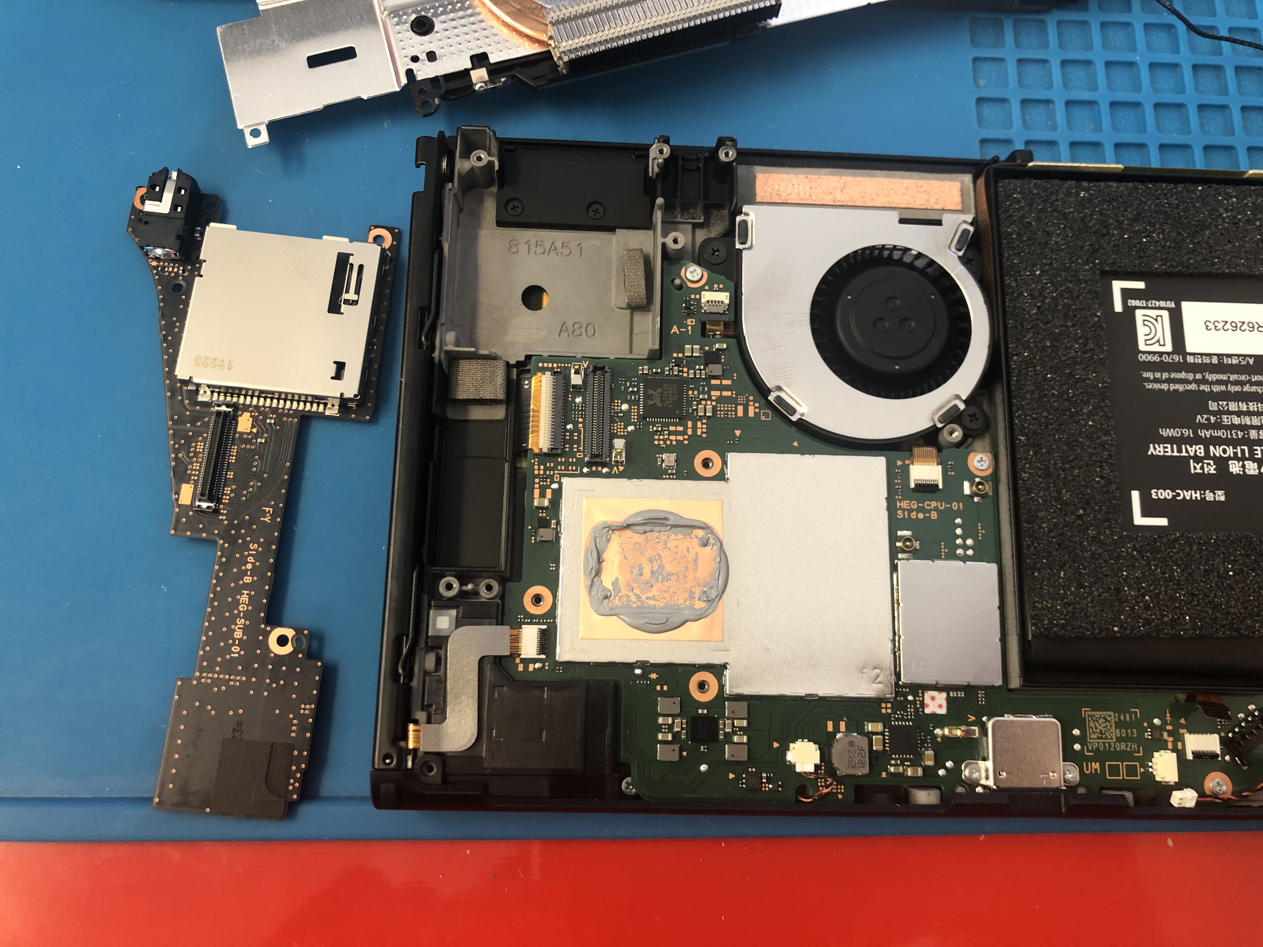 Nintendo Switch 有機EL 本体 （ジャンク） マザーボード故障 爆発