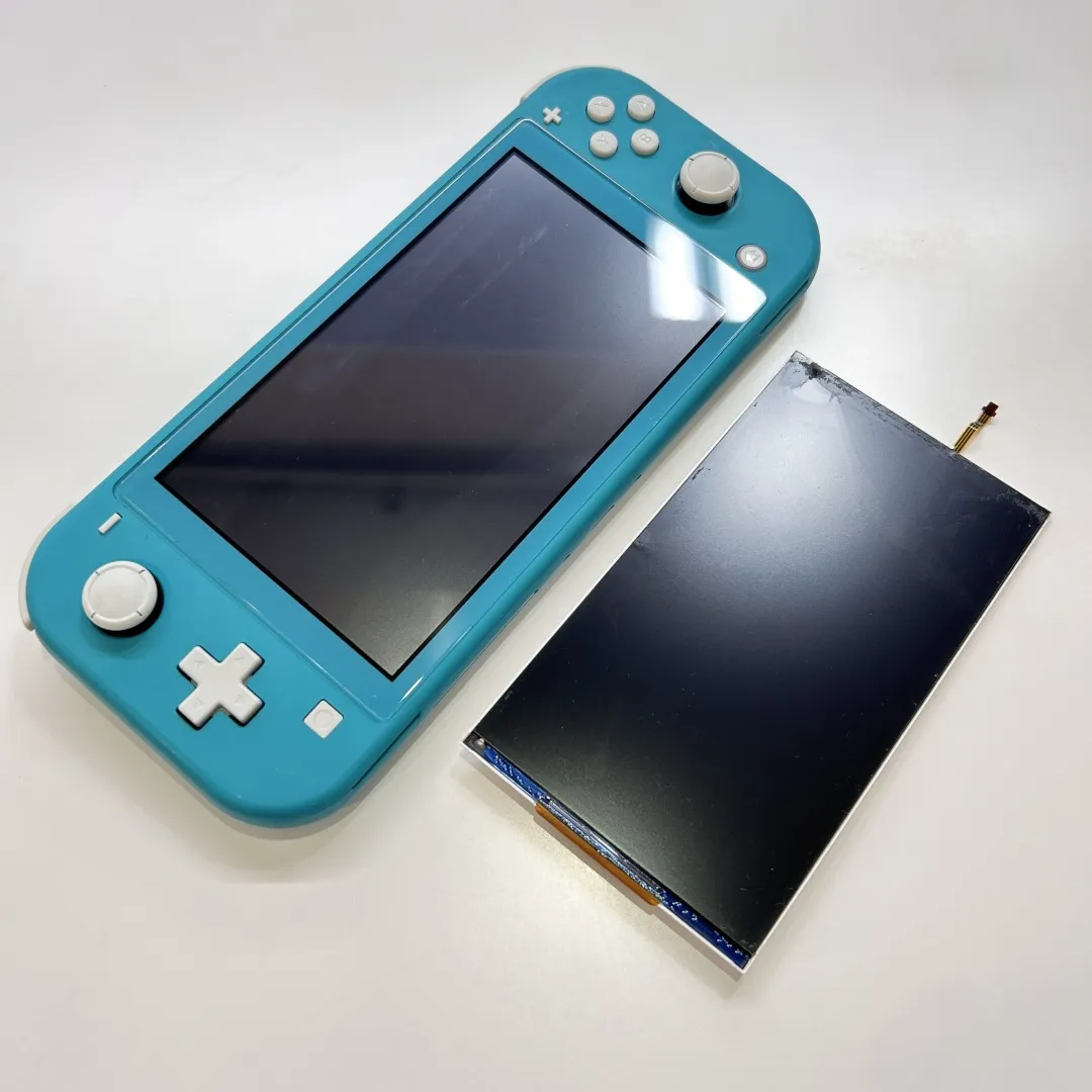 ジャンクNintendo Switch Lite ブルー 画面写らない 通電 任天堂